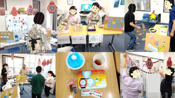 【パッソ一宮校】パッソ縁日を今年も開催しました🎯🐟🍧😀