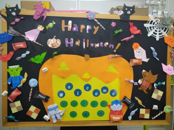 【パッソ一宮校】🎃ハロウィーンボード🎃
