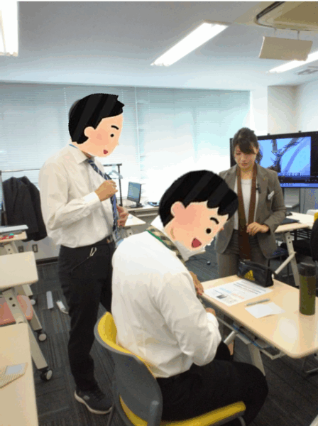 【パッソ岐阜校】洋服の青山　スーツ着こなしセミナー