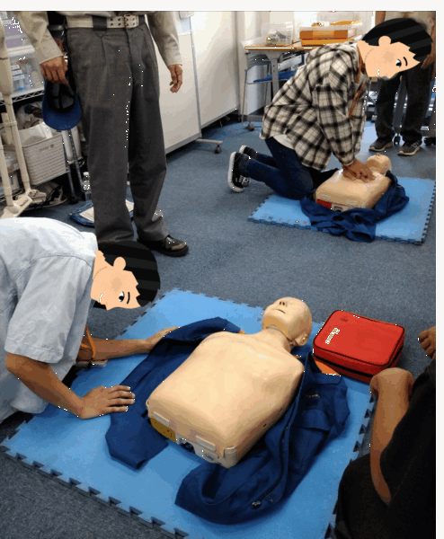 【パッソ一宮校】AED・心肺蘇生セミナー