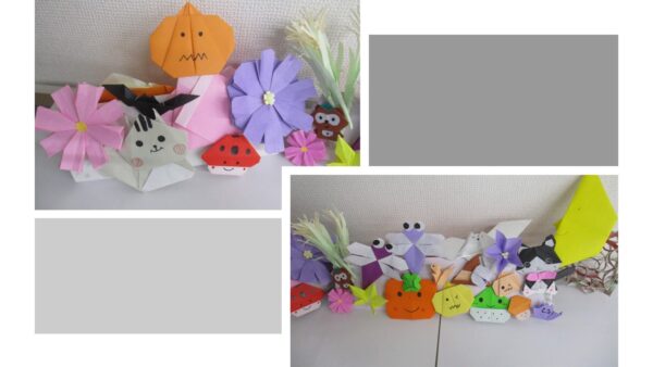 【パッソ各務原校】10月をイメージした折り紙