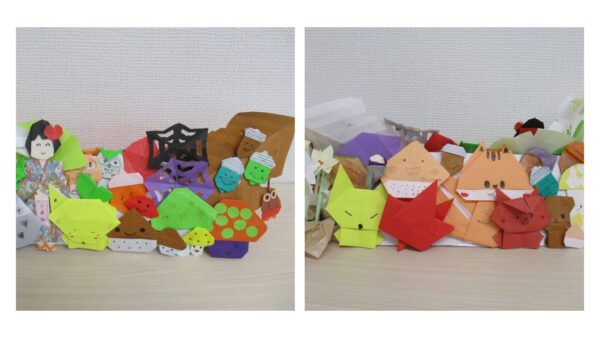 【パッソ各務原校】「11月をイメージした折り紙」制作を行いました