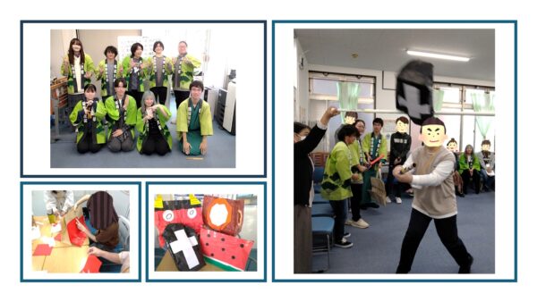 【パッソ一宮校】名城大学落語研究会ライブとピニャータ